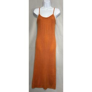 Womens Dress XS  Boho Babydoll Y2K Fairy‎ Cottagecore Crochet Maxi Sweater Knit